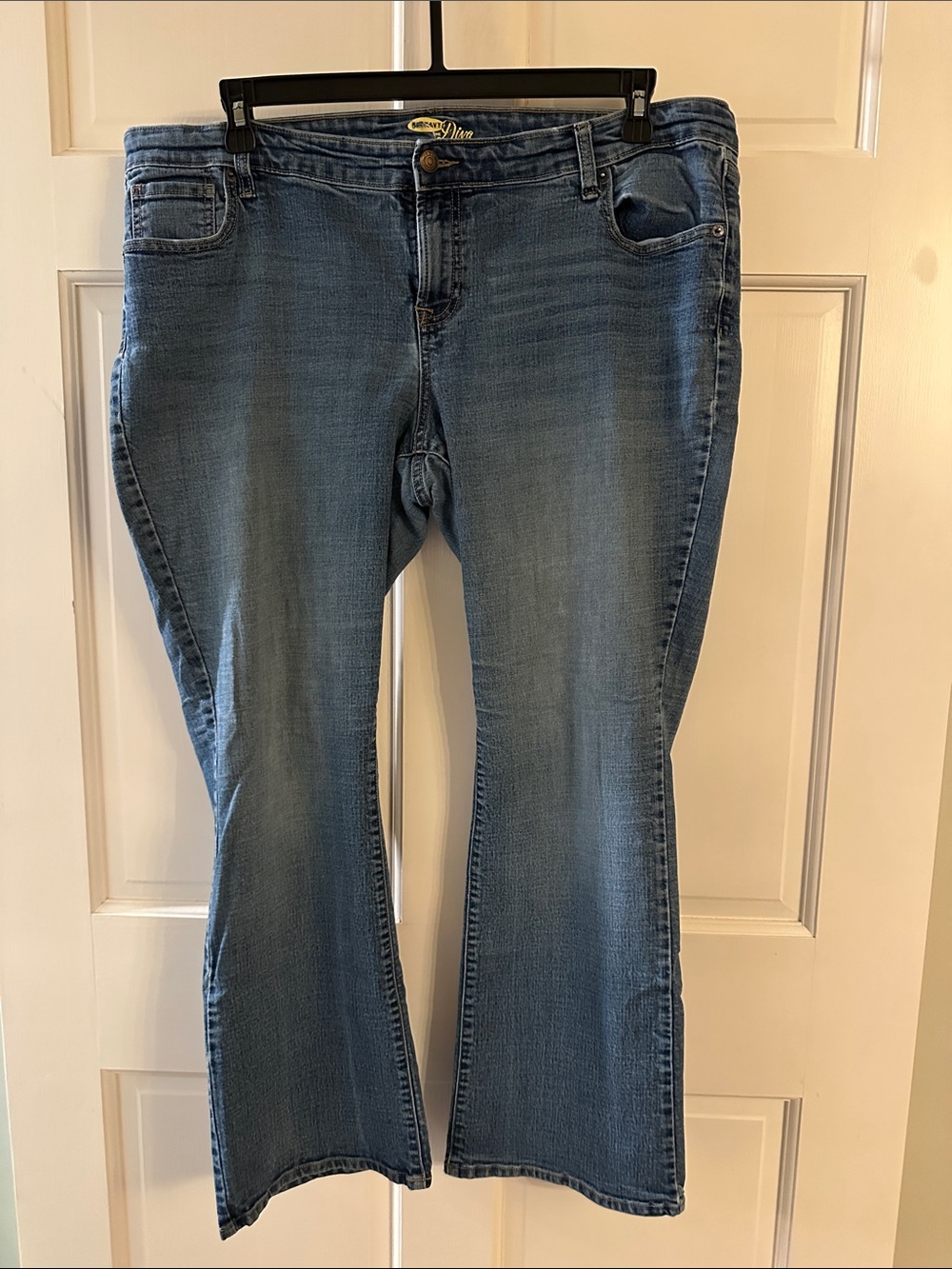 Old Navy Medium Blue Flare Jeans